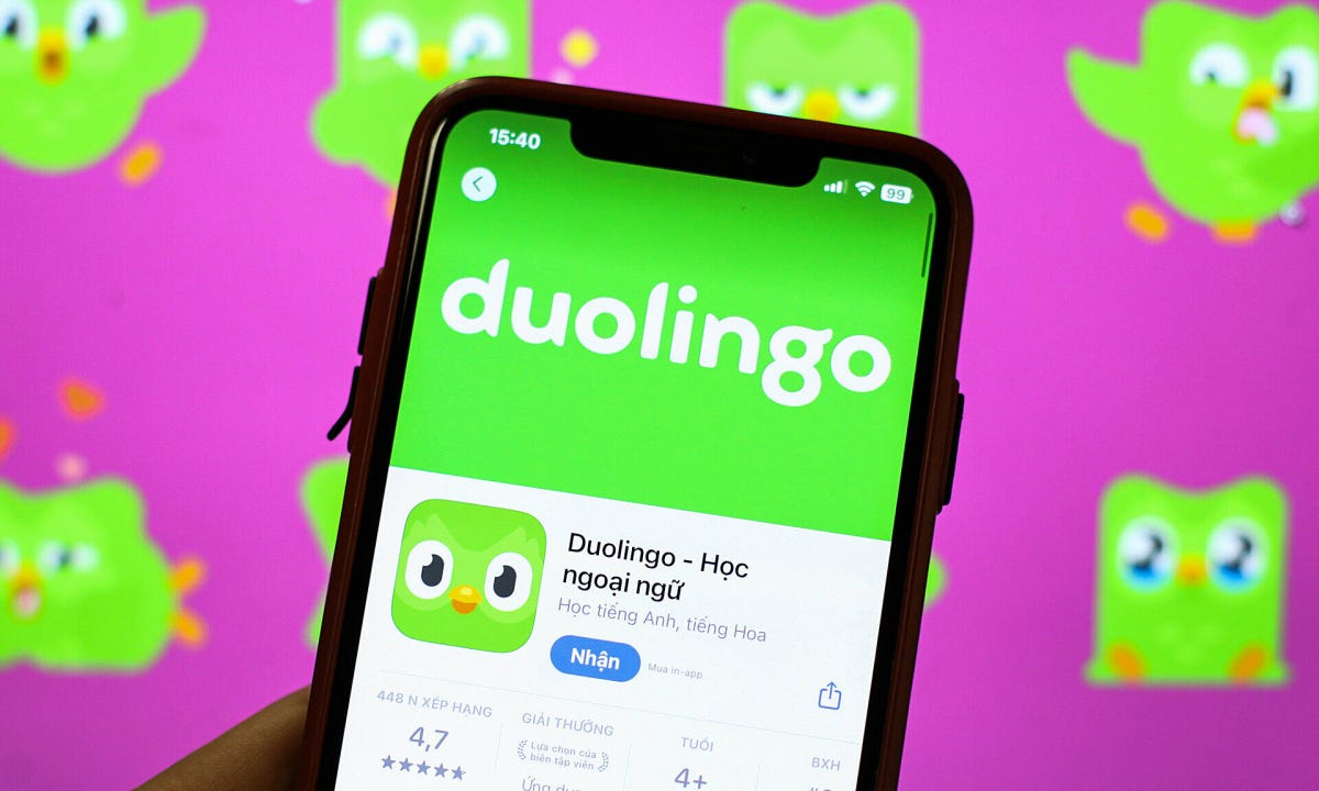 Sự đeo bám của 'cú xanh cục súc' trên ứng dụng Duolingo - Báo VnExpress Sự đeo bám của 'cú xanh cục súc' trên ứng dụng Duolingo - Báo VnExpress